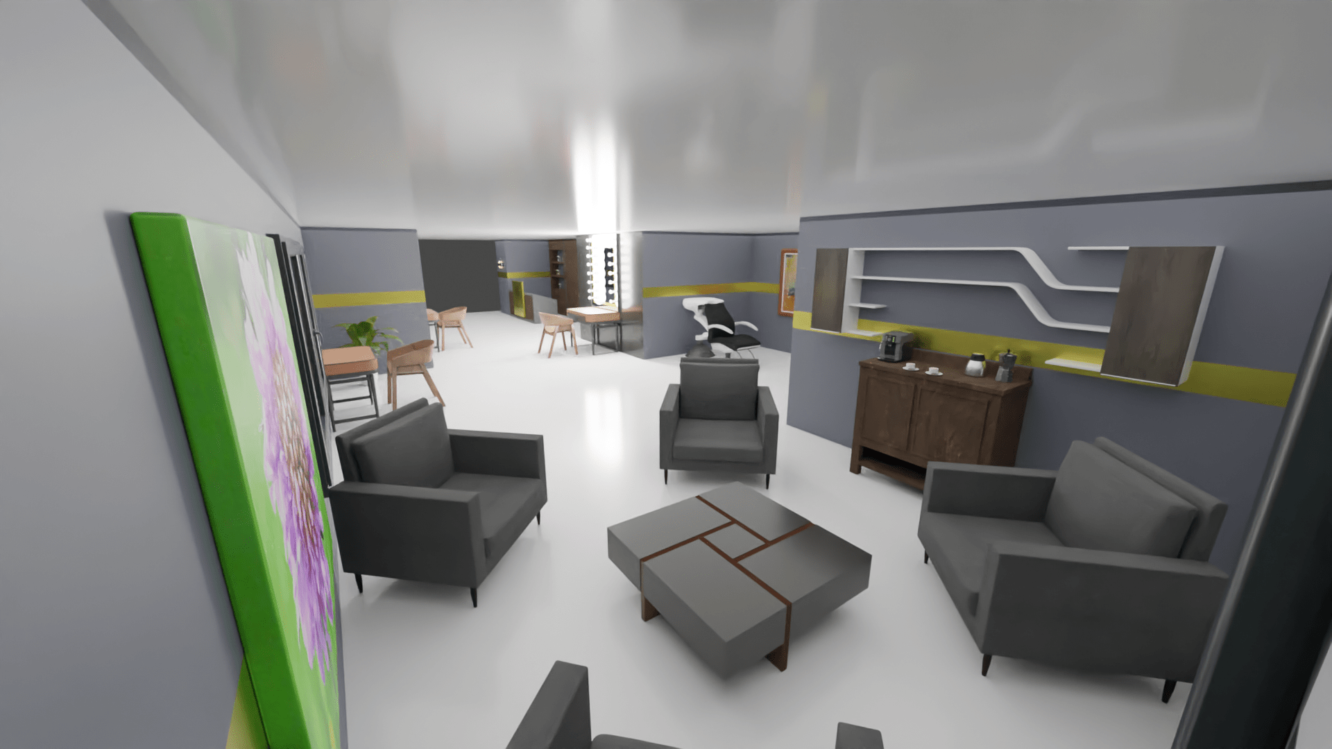 Kuaför İç Tasarımı